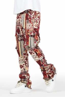 Rockstar Original Ayami Slim Tapestry Flare Pants 30/30 Slim